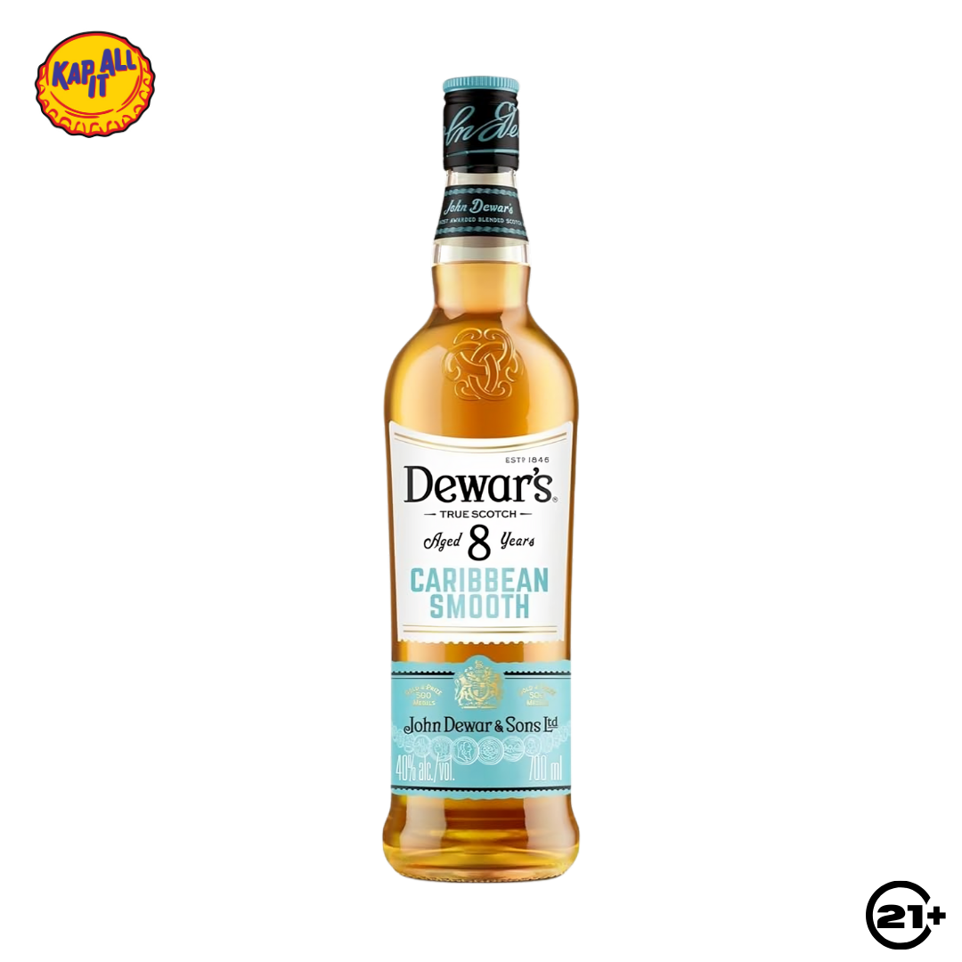 DEWARS CARIBBEAN SMOOTH 8 Y.O BLENDED WHISKY 700ml
