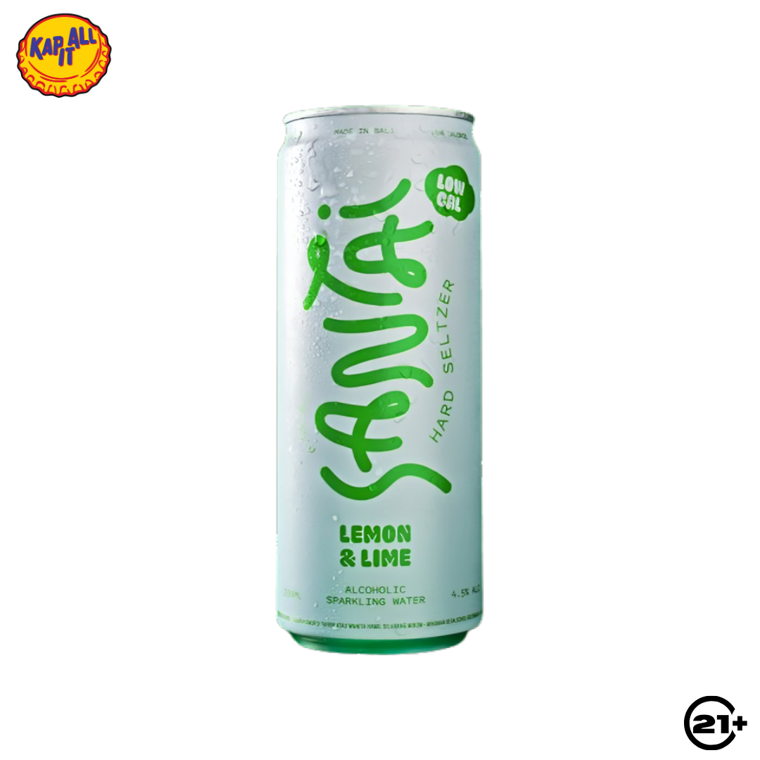 SANTAI LEMON LIME SPARKLING WATER CAN 330ml