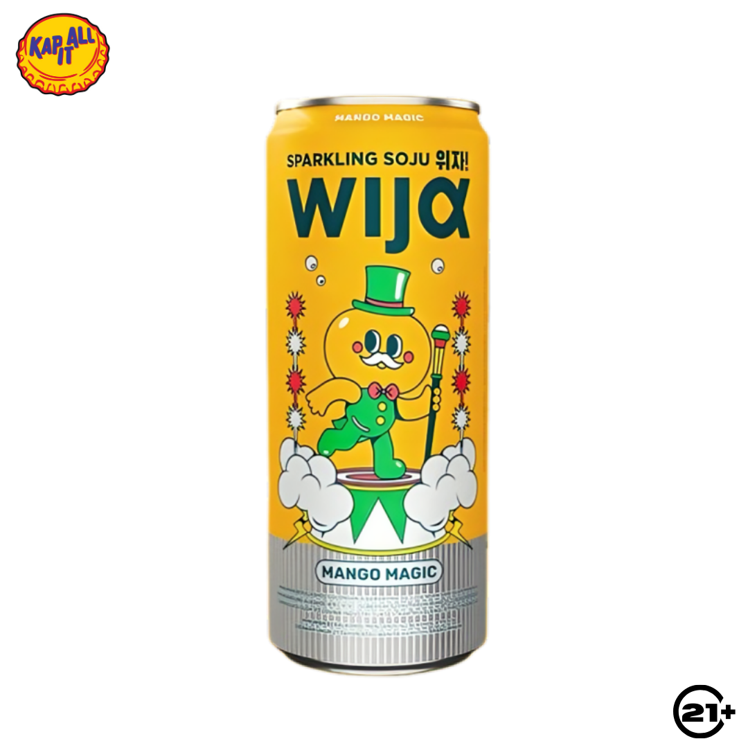 WIJA SPARKLING SOJU MANGO MAGIC CAN 320ml