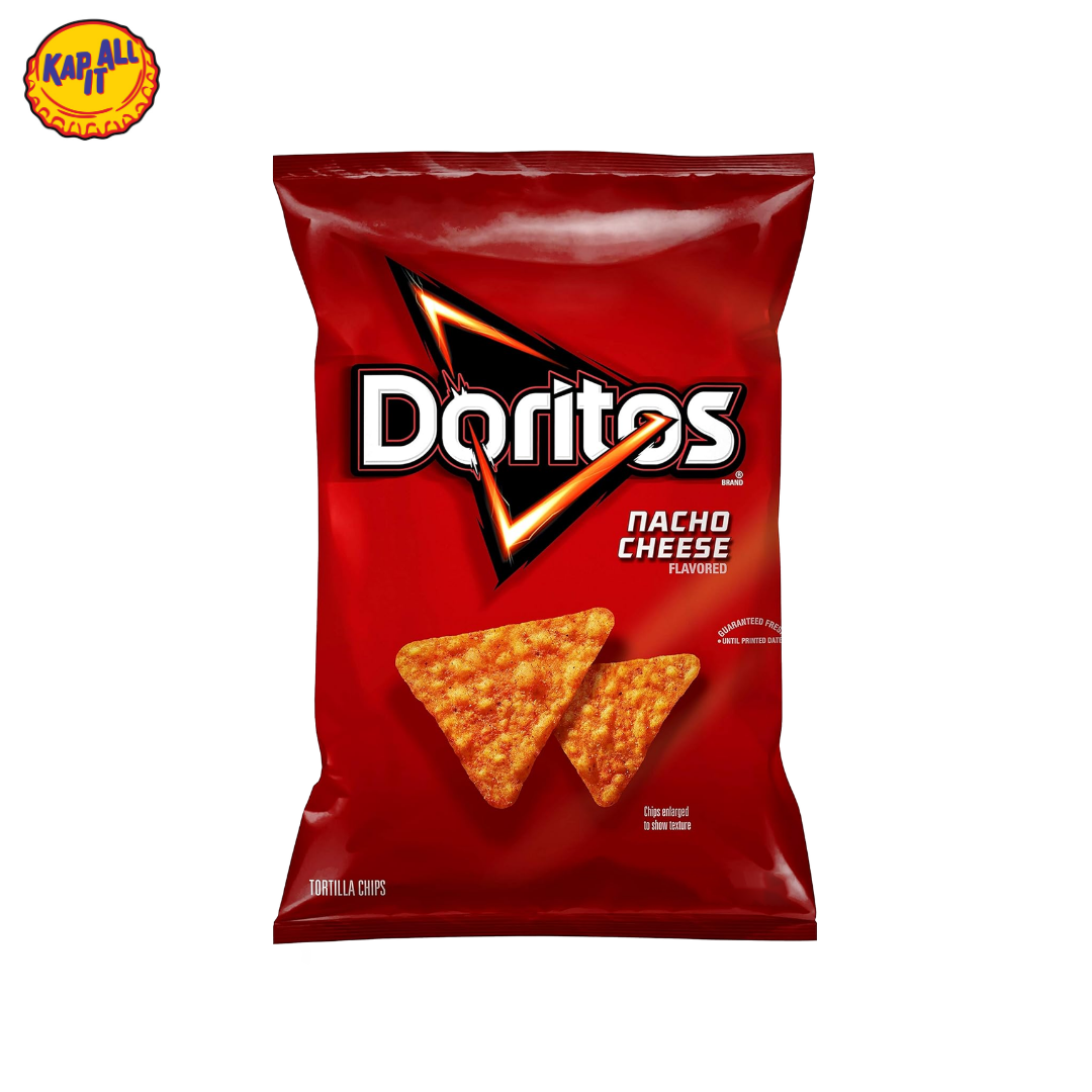 DORITOS NACHO CHEESE TORTILA CHIPS 198.4g