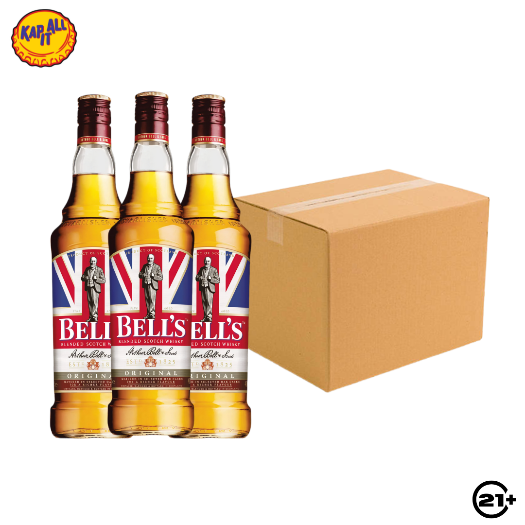 PAKET BELLS BLENDED SCOTCH WHISKY - 12 BOTTLES