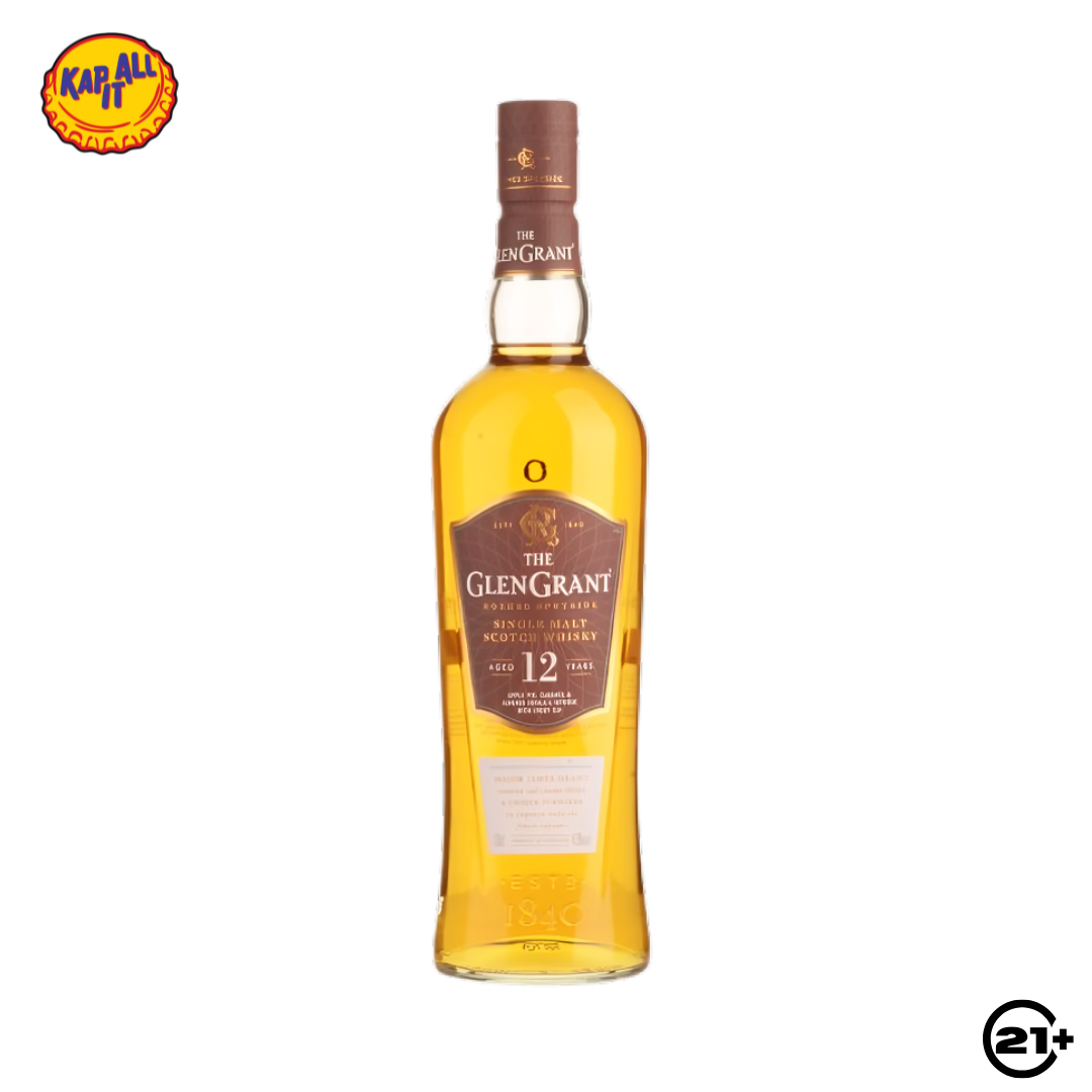 THE GLEN GRANT SINGLE MALT SCOTCH WHISKY 12 Y.O 700ml