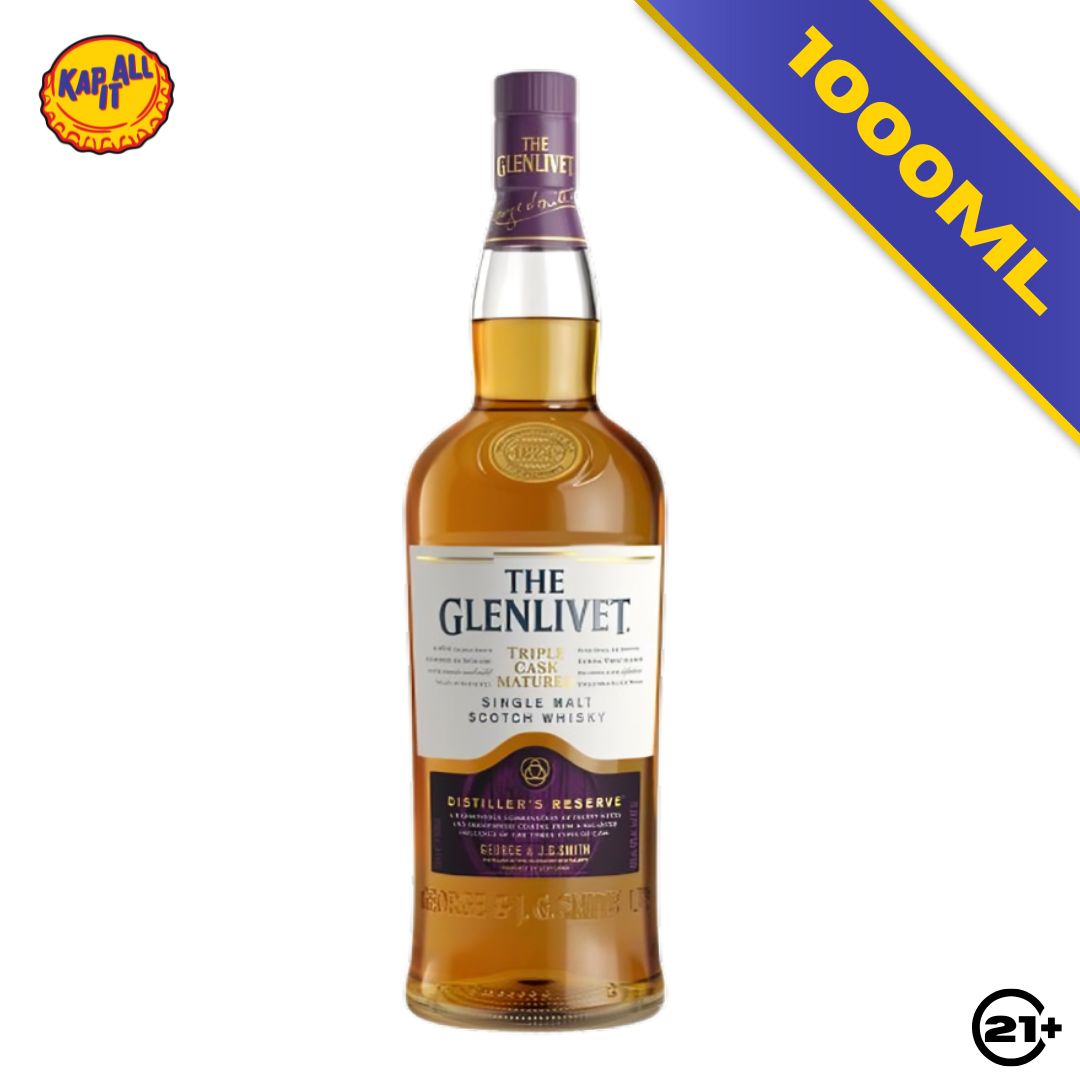 THE GLENLIVET TRIPLE CASK MATURED SINGLE MALT SCOTCH WHISKY 1000ml