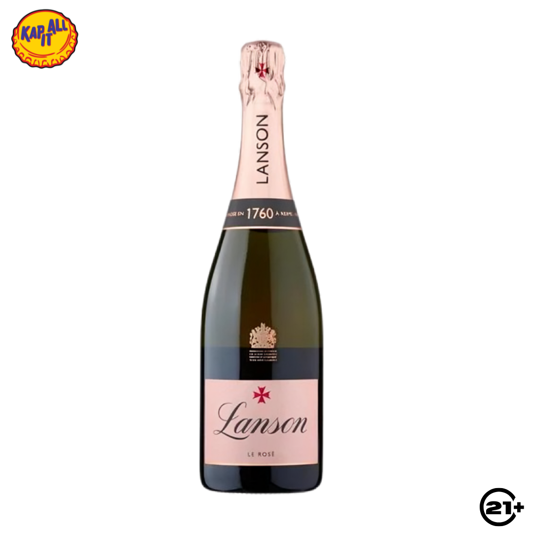 CHAMPAGNE LANSON BRUT ROSE NV 750ML
