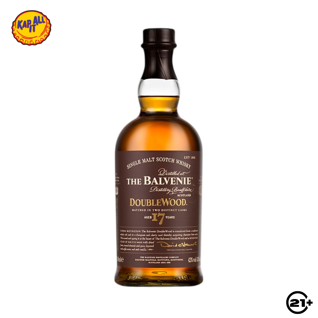 THE BALVENIE 17 Y.O DOUBLE WOOD WHISKY 700ml