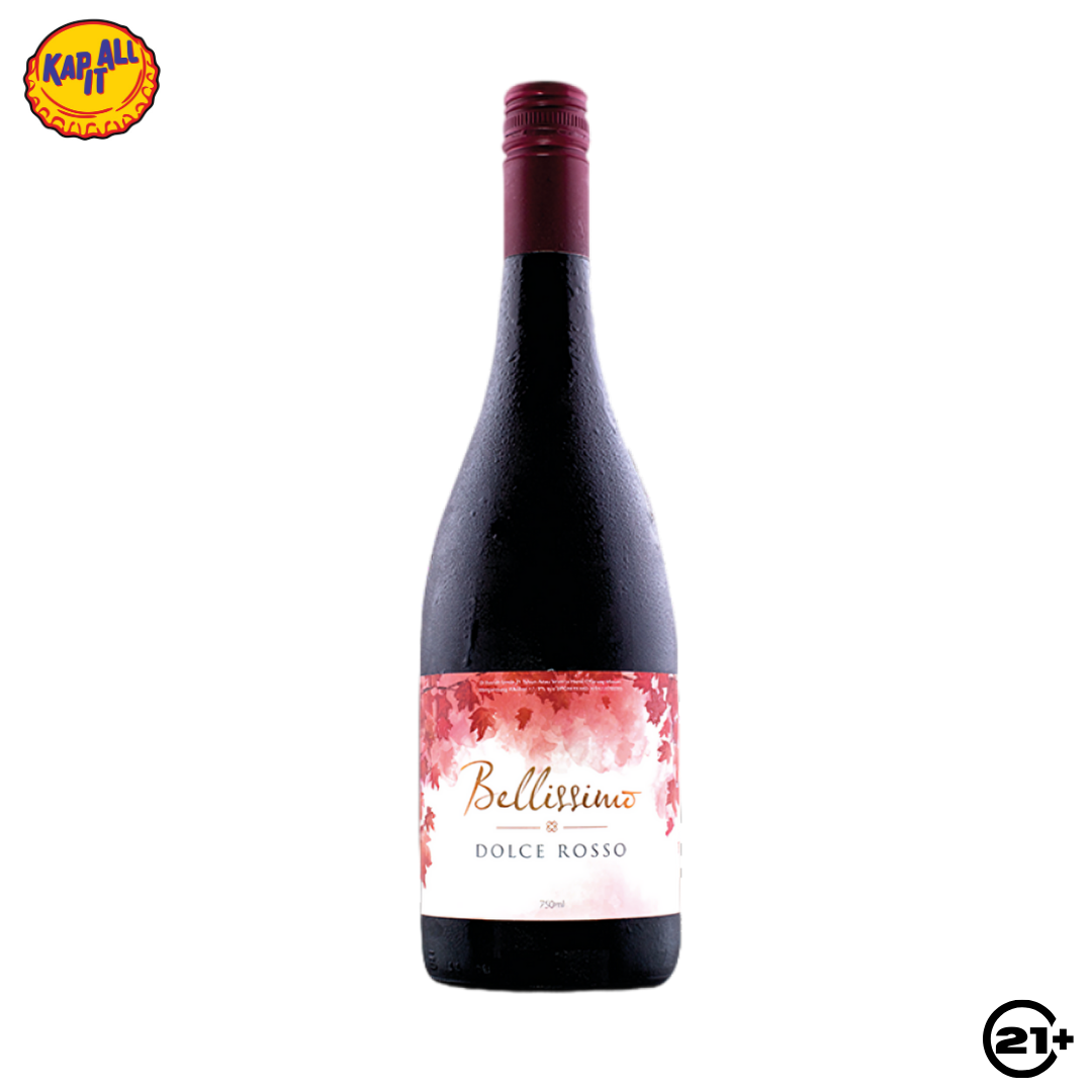 WINE BELLISSIMO FRIZZANTE DOLCE ROSSO LAMBRUSCO 750ml
