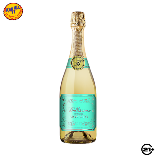WINE BELLISSIMO SPARKLING MOSCATO 750ml