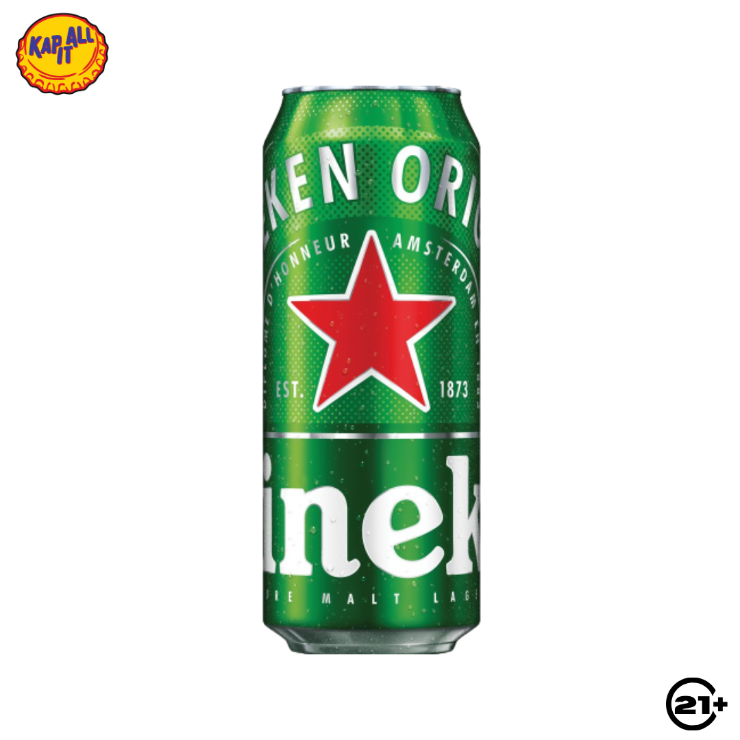 BEER HEINEKEN ORIGINAL CAN 500ml