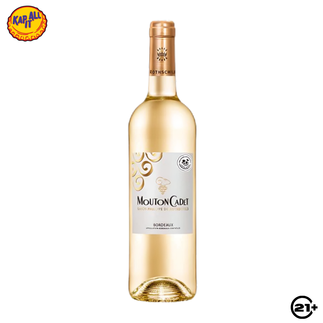 WINE MOUTON CADET BLANC BORDEAUX 750ml