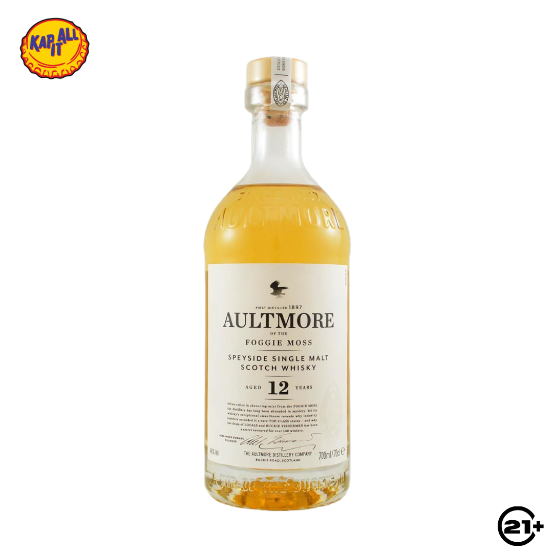 AULTMORE 12 Y.O SINGLE MALT WHISKY 700ml
