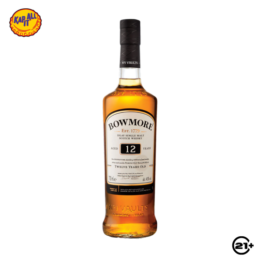 BOWMORE 12 Y.O SINGLE MALT WHISKY 700ml