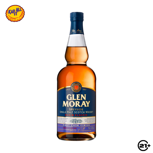 GLEN MORAY PORT CASK SINGLE MALT SCOTH WHISKY 700ml