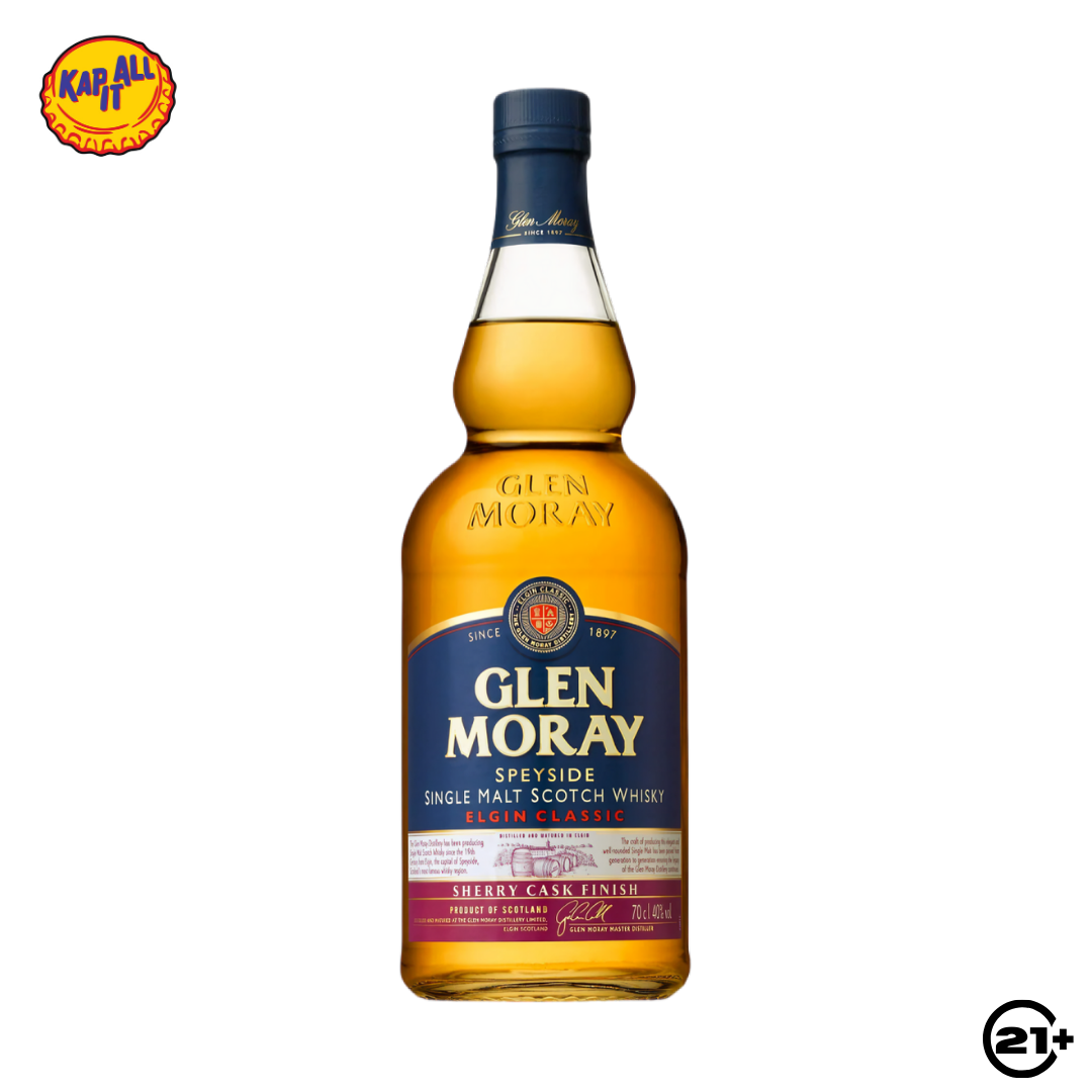 GLEN MORAY SHERRY CASK SINGLE MALT SCOTCH WHISKY 700ml