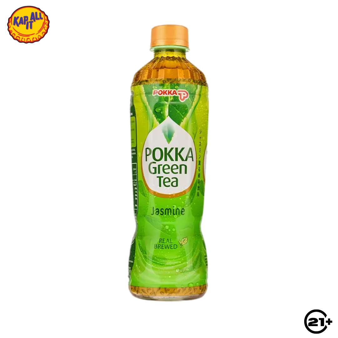 POKKA GREEN TEA JASMINE PET 450ml
