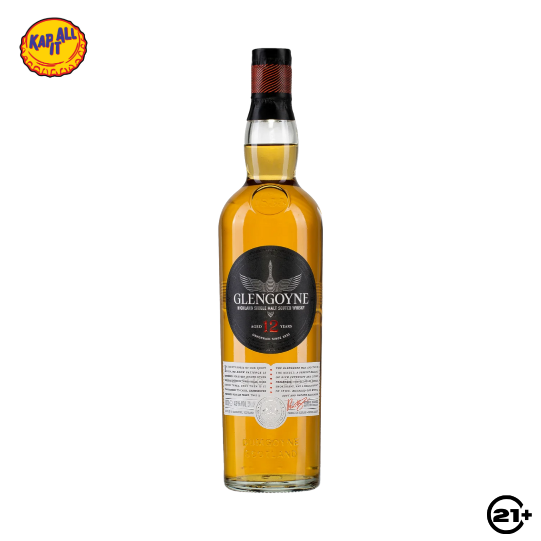 GLENGOYNE 12 Y.O HIGHLAND SINGLE MALT SCOTCH WHISKY 700ml