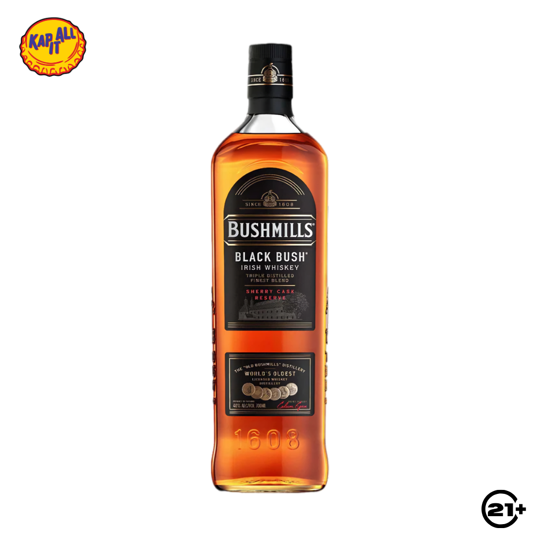 BUSHMILLS BLACK BUSH IRISH WHISKEY 700ml