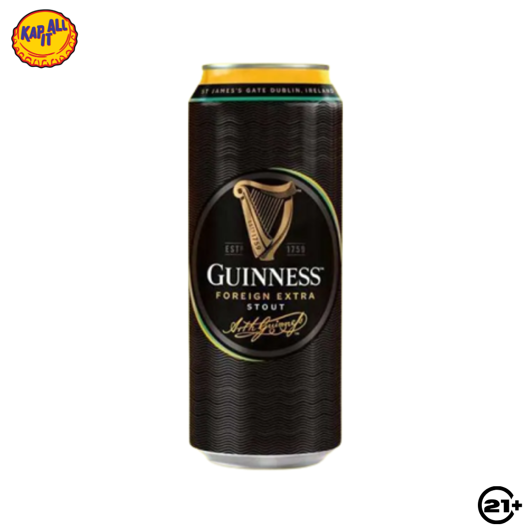 BEER GUINNESS FOREIGN EXTRA STOUT CAN 500ml