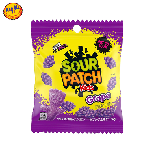 SOUR PATCH KIDS GRAPE 102g
