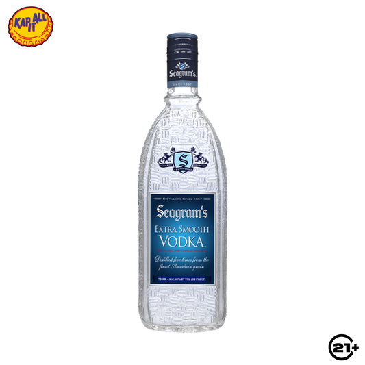 SEAGRAMS SEAGRAM EXTRA SMOOTH VODKA 750ml