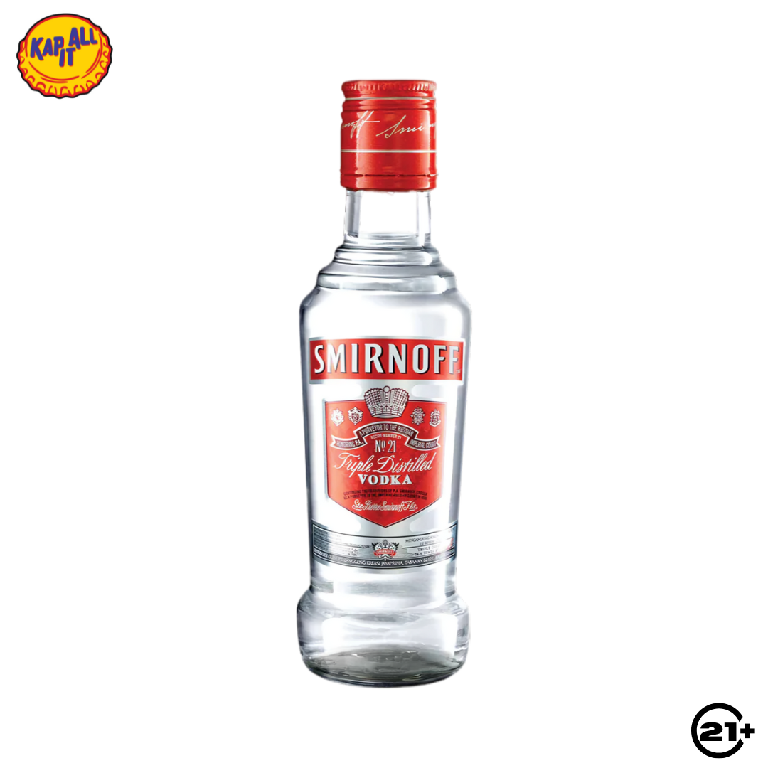 SMIRNOFF ORIGINAL RED VODKA 200ml