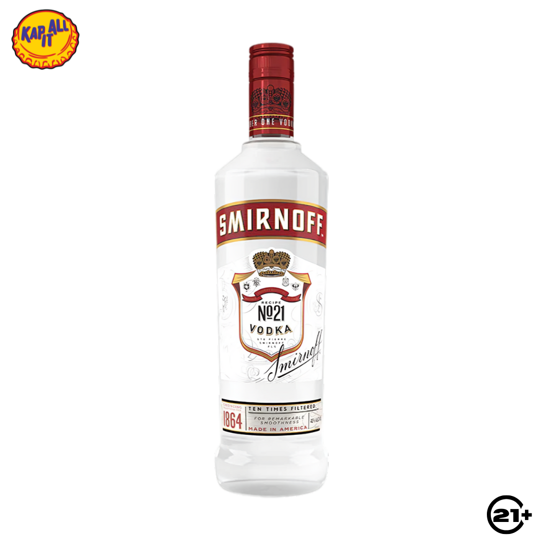 SMIRNOFF ORIGINAL RED VODKA 750ml