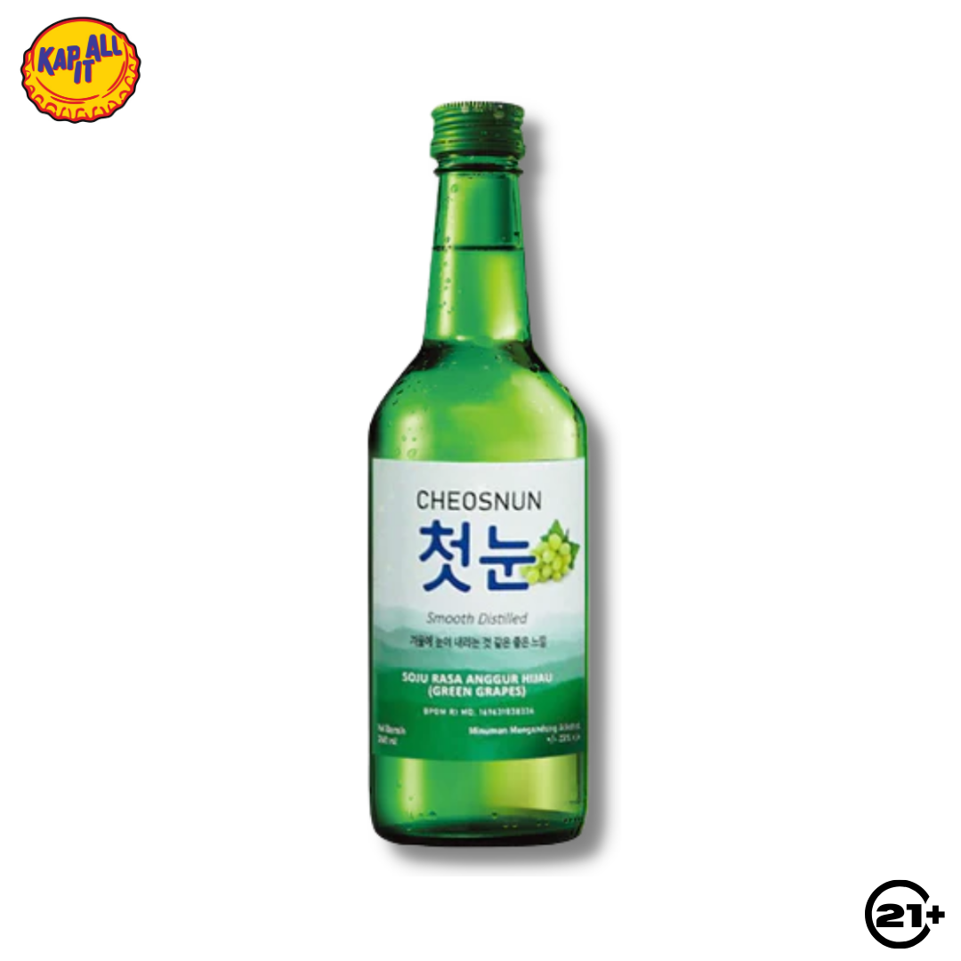 SOJU CHEOSNUN GREEN GRAPE 360ml