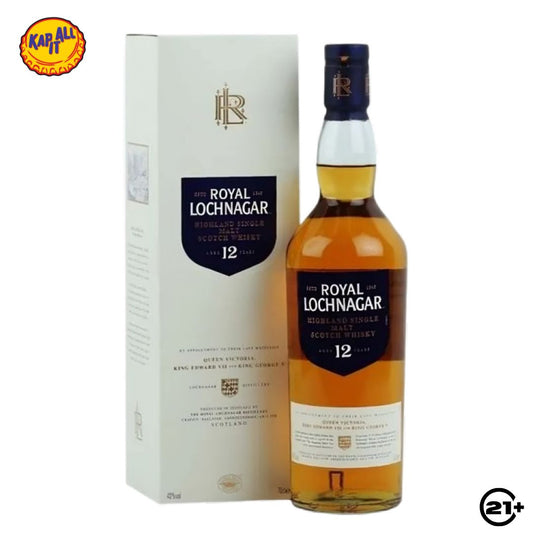 ROYAL LOCHNAGAR 12 YO SINGLE MALT SCOTCH WHISKY 700ml