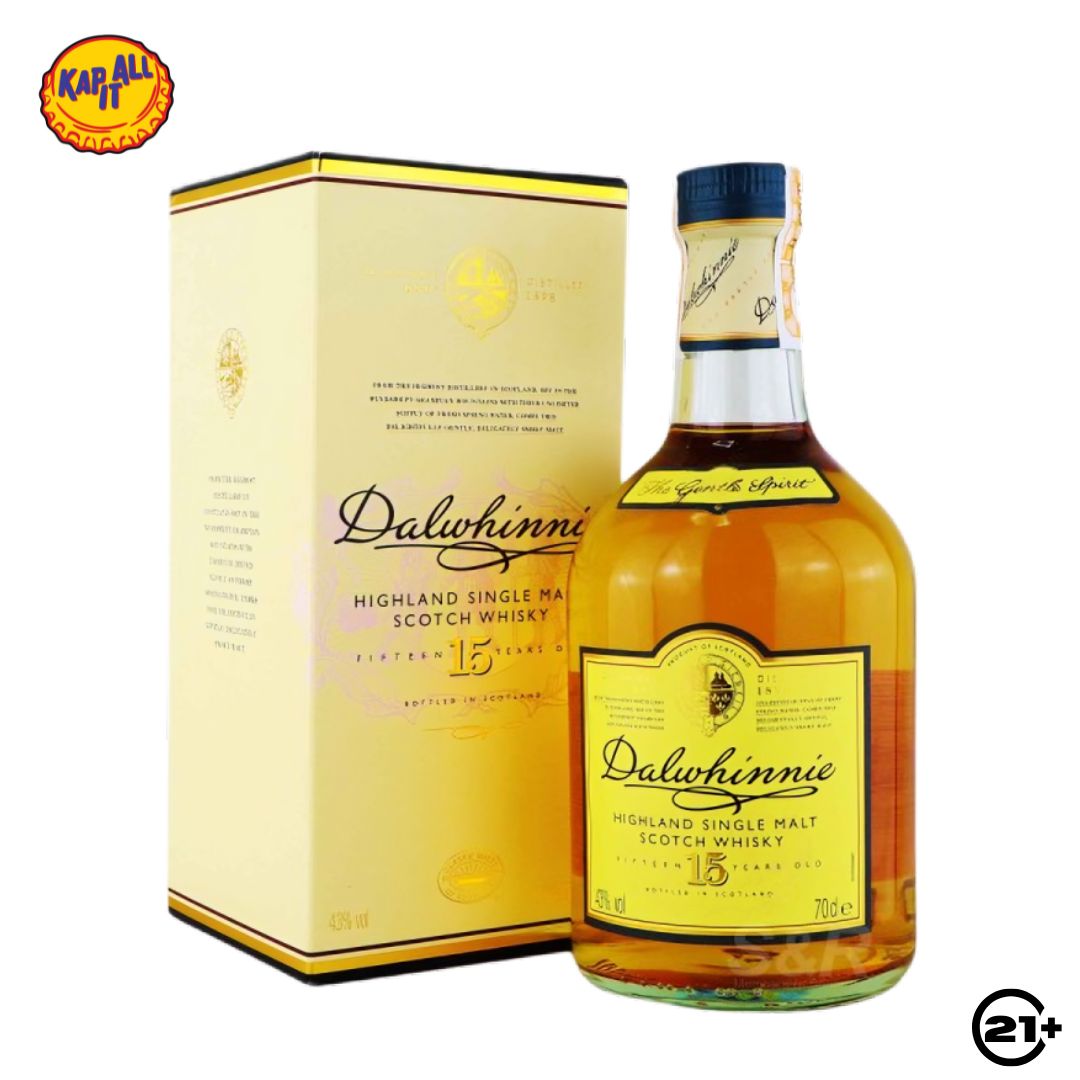 DALWHINNIE 15 YO SINGLE MALT SCOTCH WHISKY 700ml