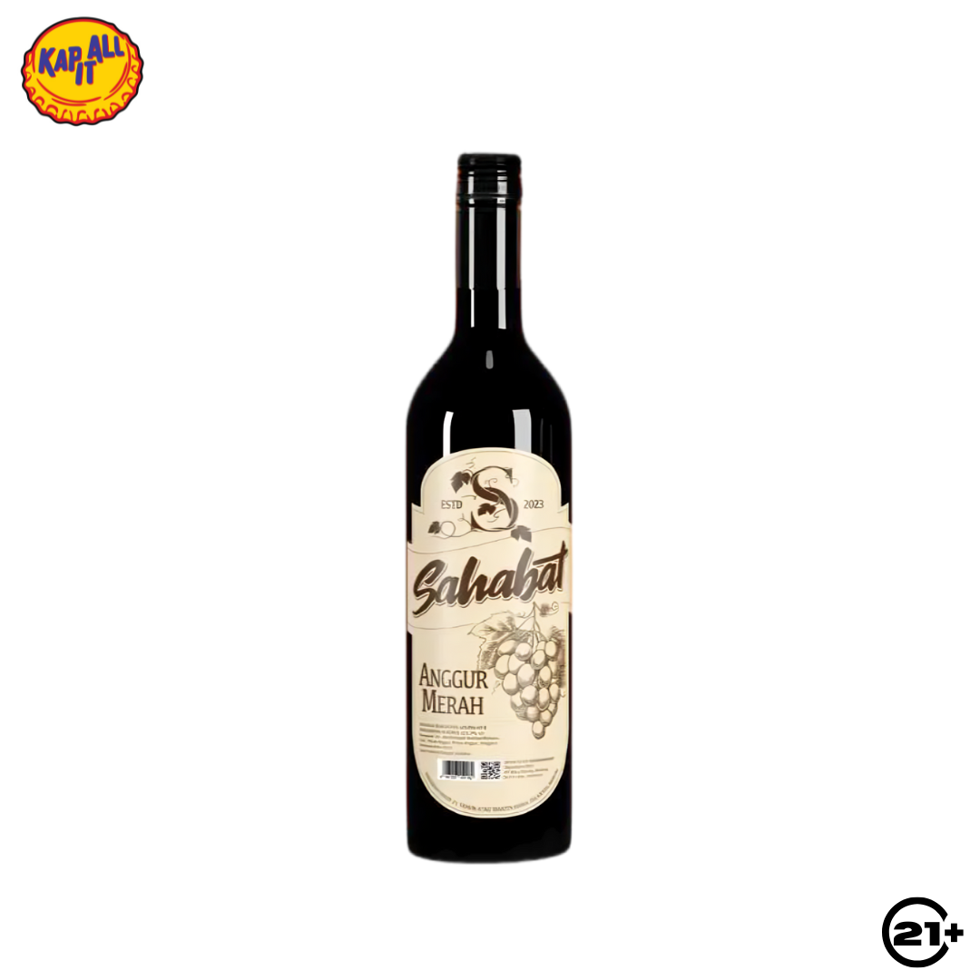 ANGGUR MERAH SAHABAT BUFF LABEL 370ml