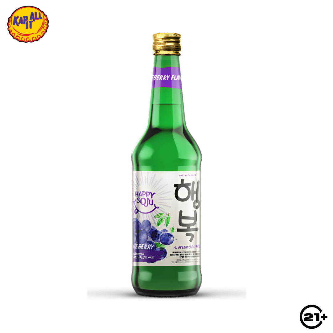 SOJU HAPPY SOJU BLUEBERRY 360ml
