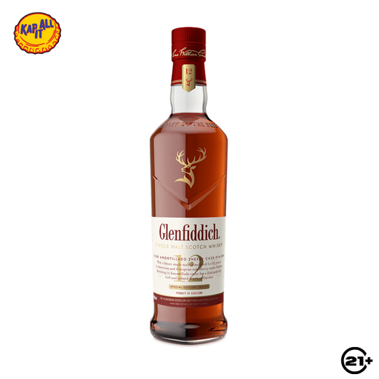 GLENFIDDICH 12 Y.O SHERRY CASK SINGLE MALT SCOTCH WHISKY 700ml
