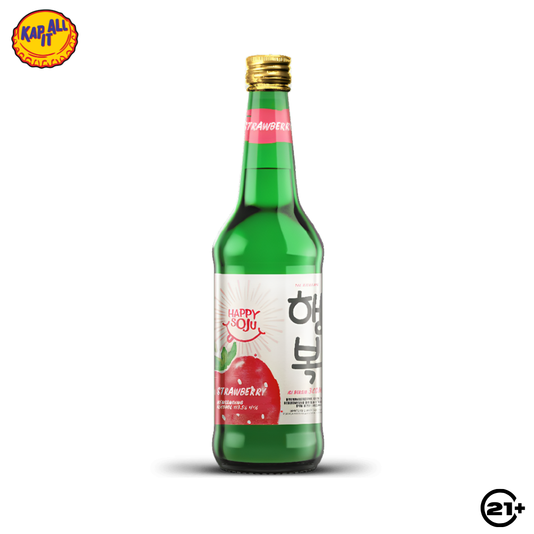 SOJU HAPPY SOJU STRAWBERRY 360ml