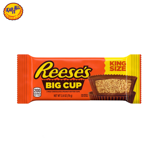 REESES BIG CUP KING SIZE PEANUT BUTTER CHOCOLATE 79g