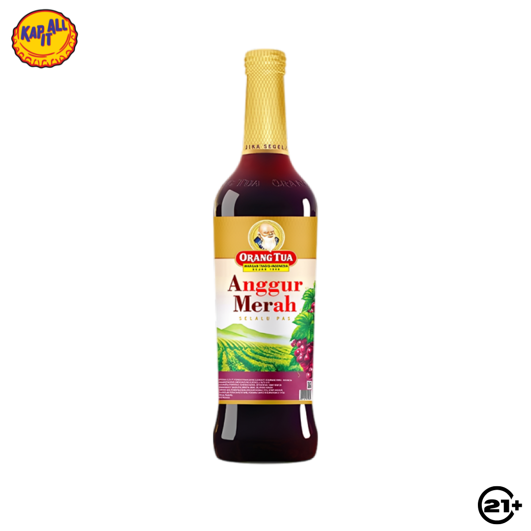 ANGGUR MERAH GOLD ORANG TUA 620ml