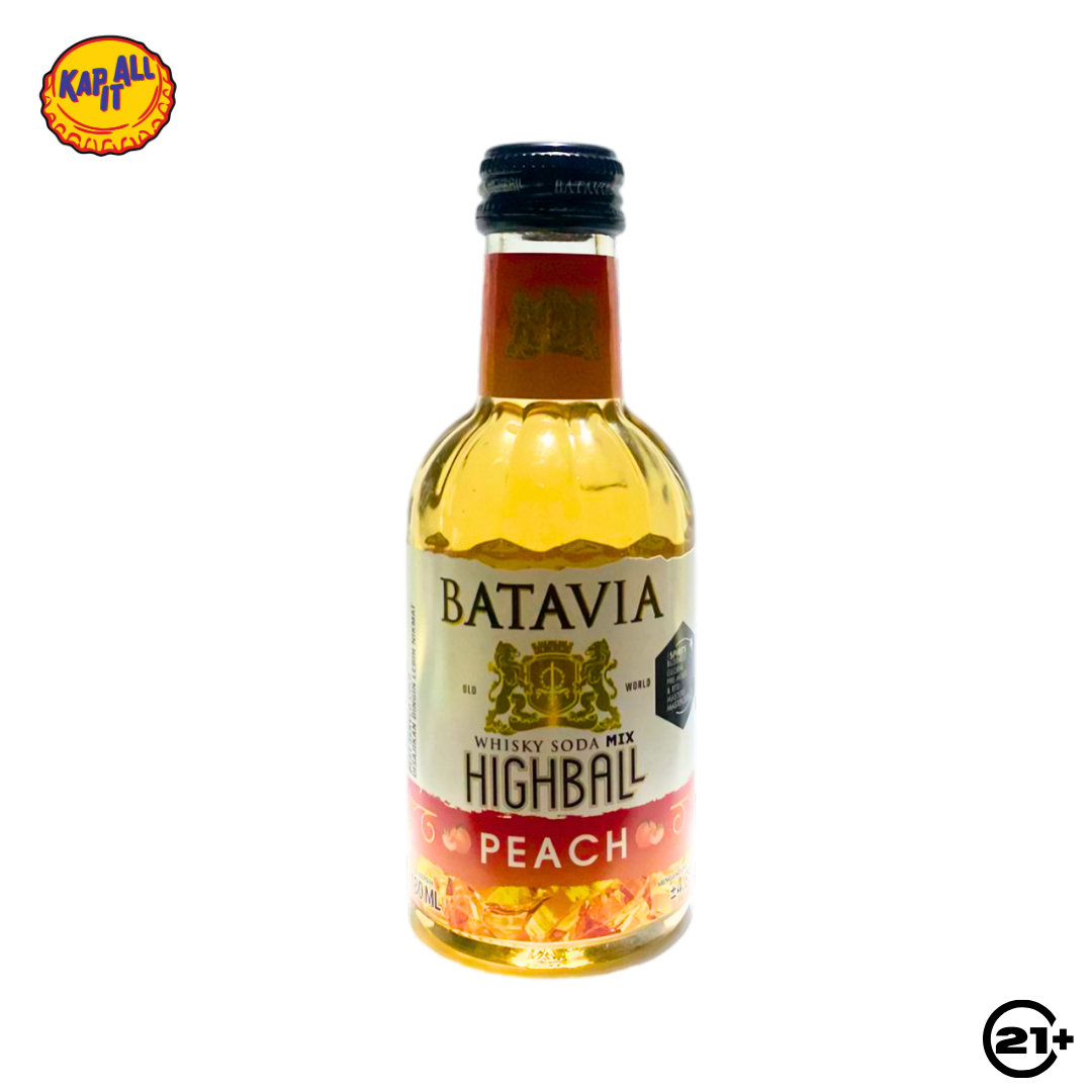 BATAVIA HIGHBALL PEACH 180ml