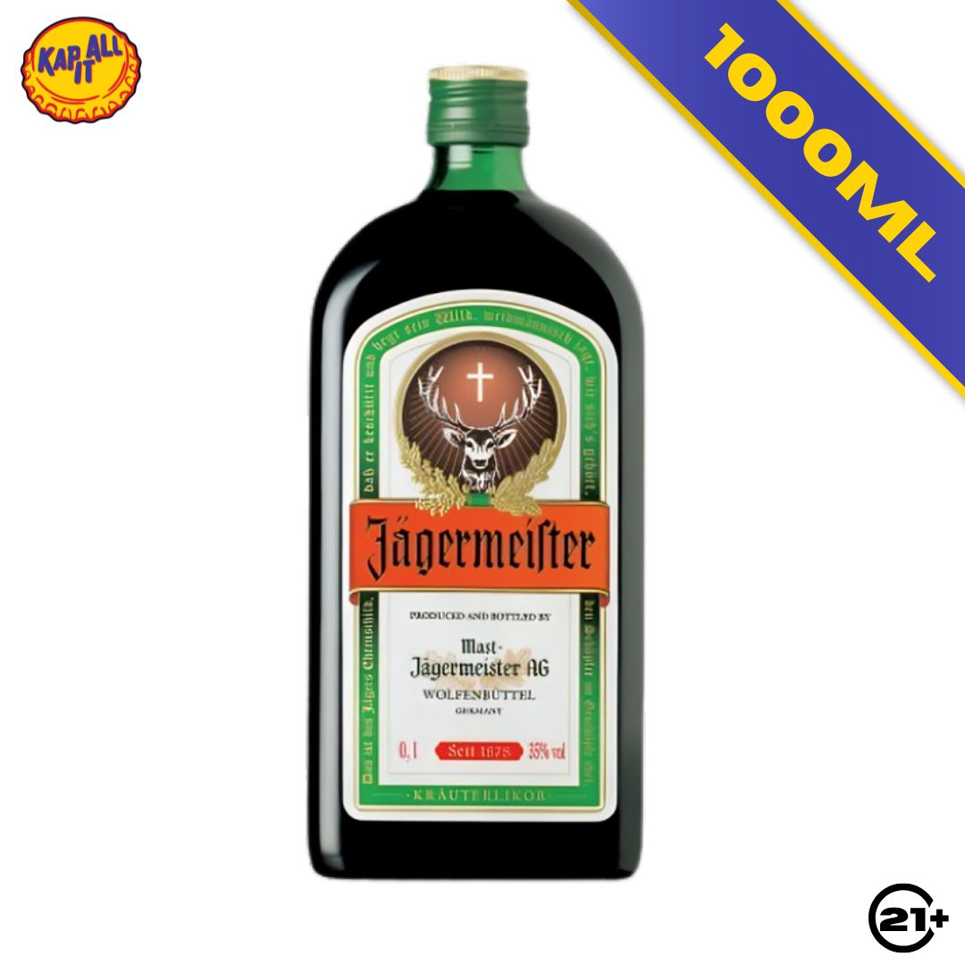JAGERMEISTER GERMAN LIQUEUR 1000ml