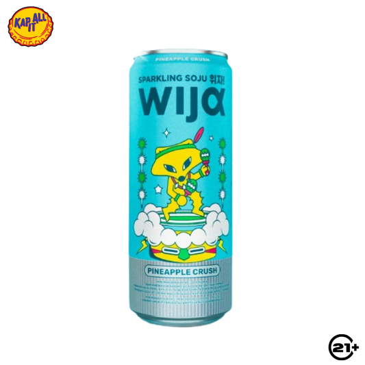 WIJA SPARKLING SOJU PINEAPPLE CRUSH CAN 320ml