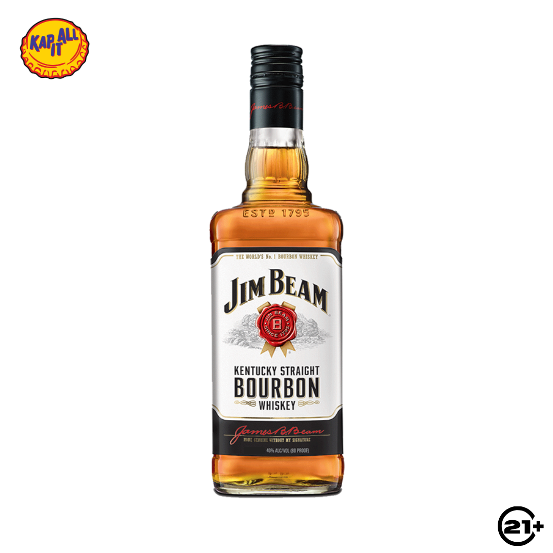 JIM BEAM WHITE BOURBON WHISKY 700ml