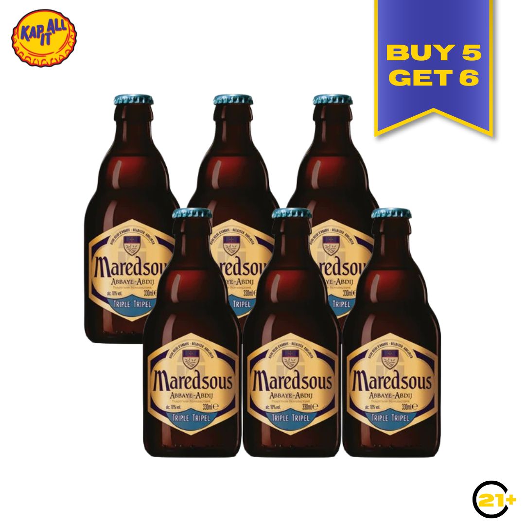 BEER MAREDSOUS TRIPLE PINT 330ml