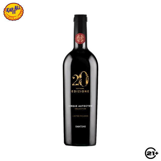 WINE EDIZIONE 20 CINQUE AUTOCTONI FANTINI LIMITED RELEASE 750ml