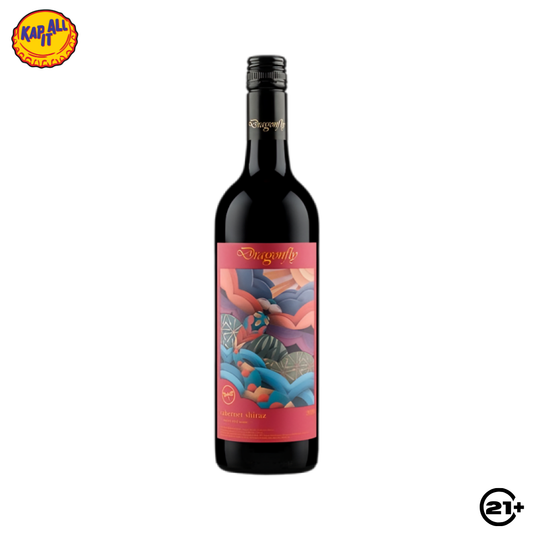 WINE HATTEN DRAGONFLY CABERNET SHIRAZ 750ml