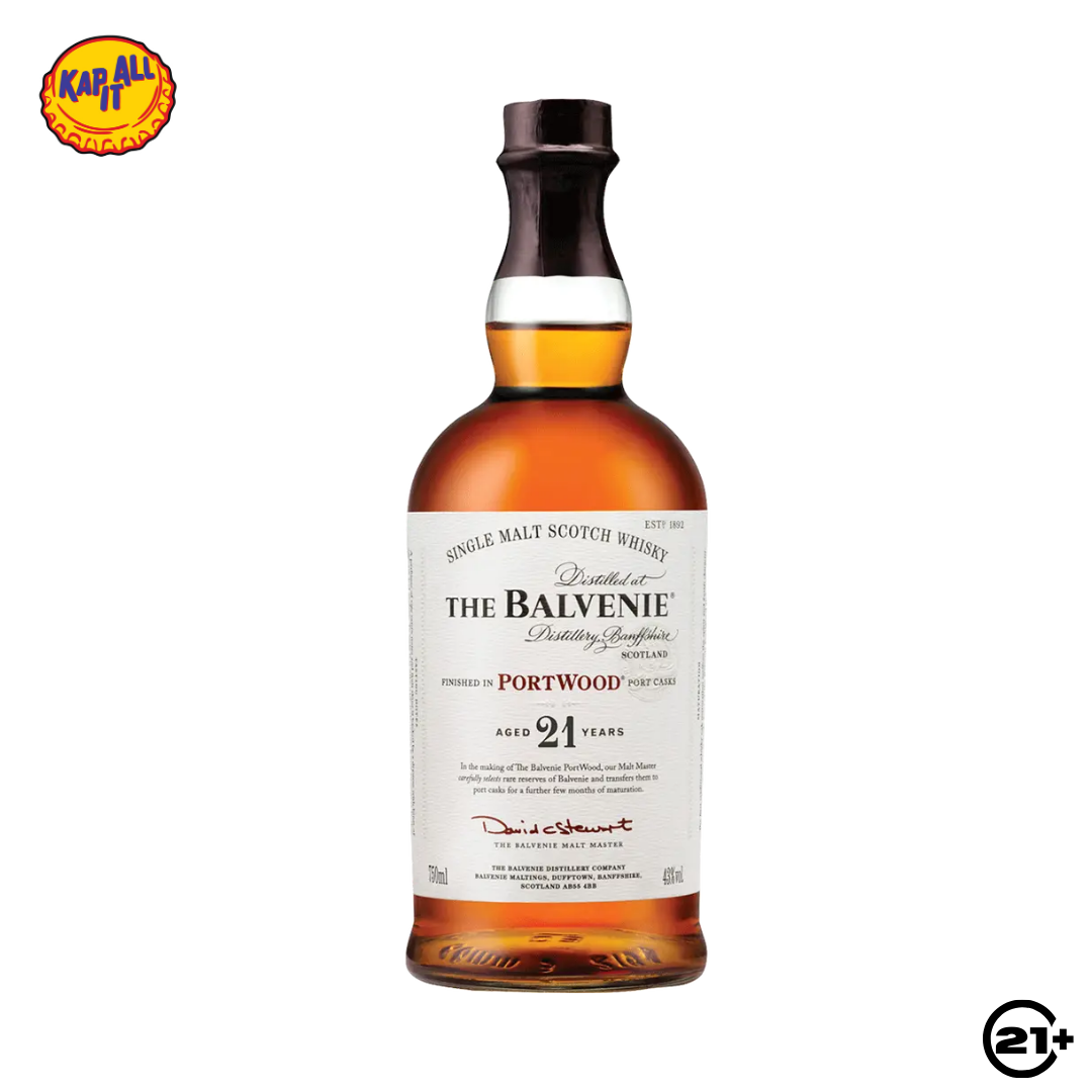 THE BALVENIE 21 Y.O PORTWOOD WHISKY 700ml