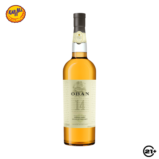 OBAN 14 Y.O SINGLE MALT SCOTCH WHISKY 700ml