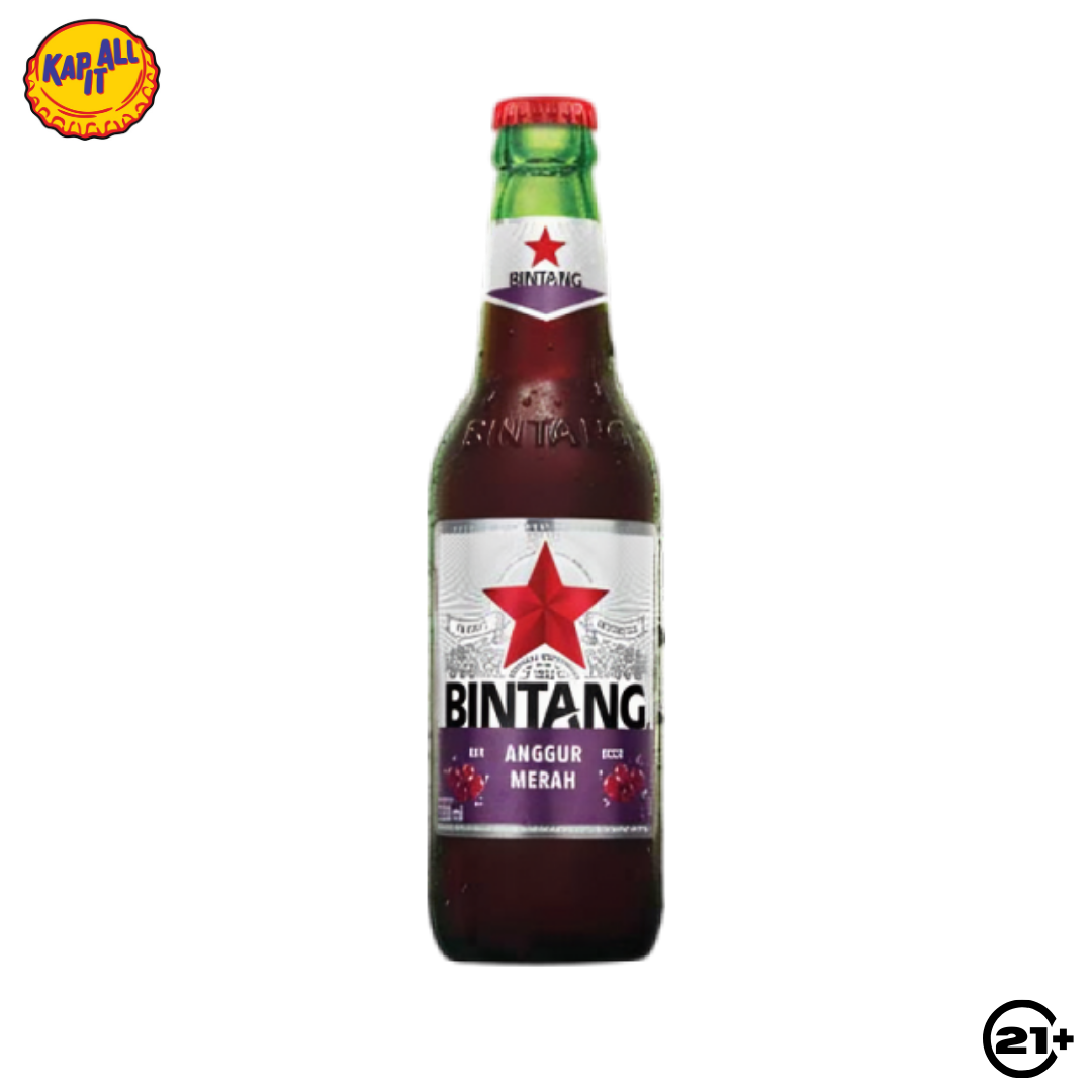 BEER BINTANG ANGGUR MERAH PINT 330ml