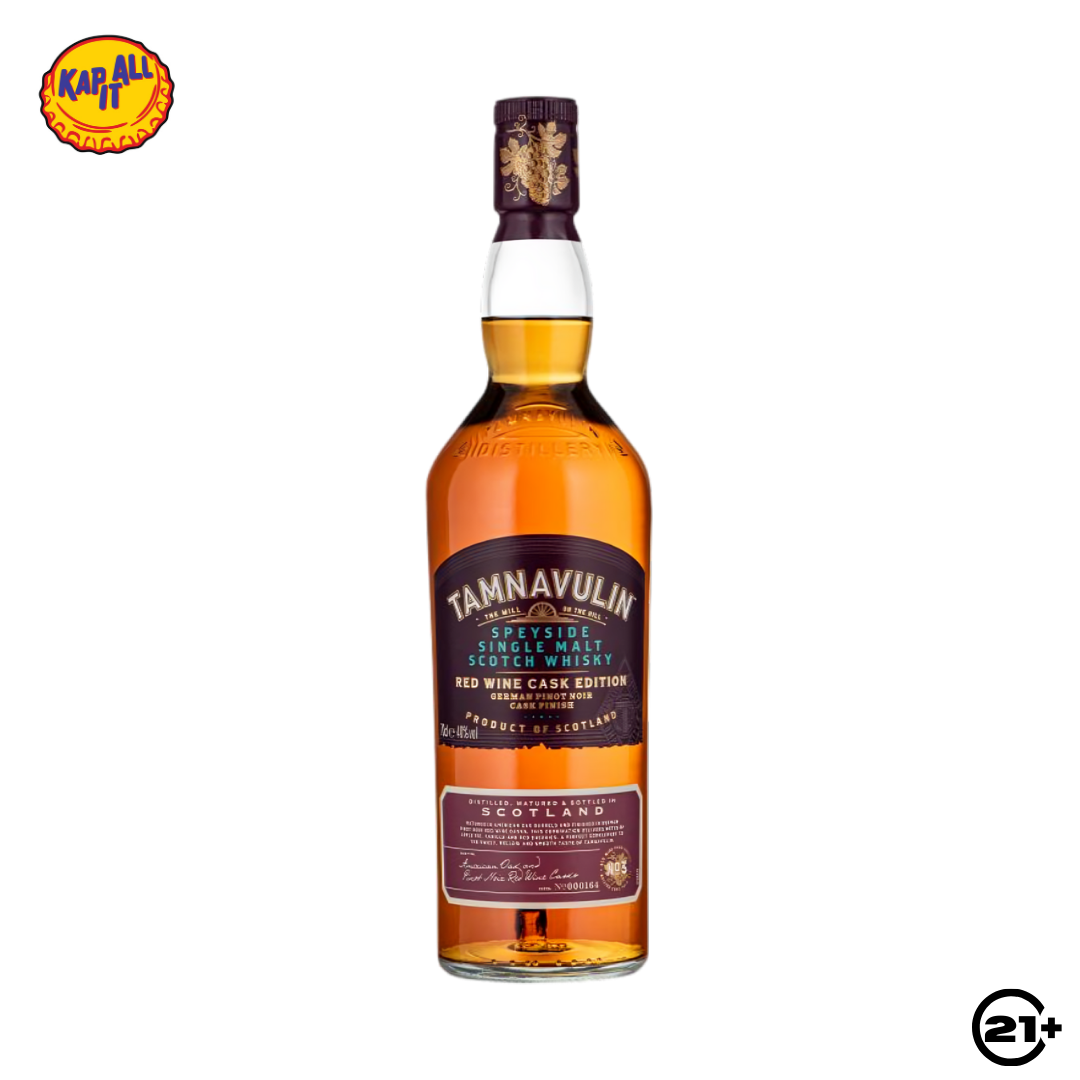 TAMNAVULIN RED WINE CASK SINGLE MALT SCOTCH WHISKY 700ml