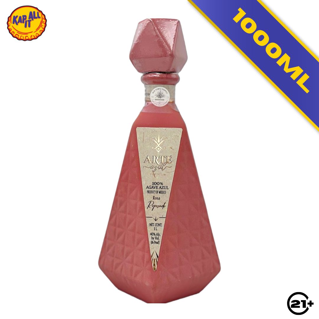 ARTE AZUL ROSA REPOSADO TEQUILA 1L