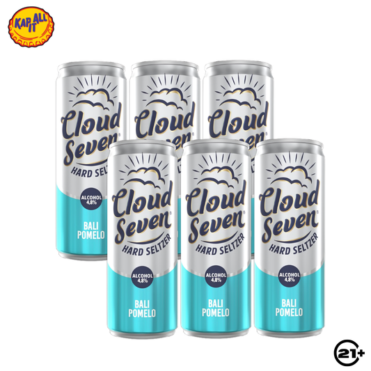 PAKET BEER CLOUD SEVEN BALI POMELO CAN 350ml - 6 CAN
