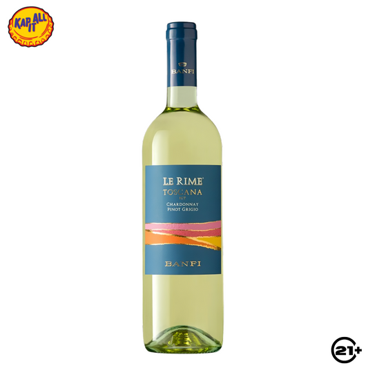 WINE CASTELLO BANFI LE RIME CHARDONNAY & PINOT GRIGIO 750ml