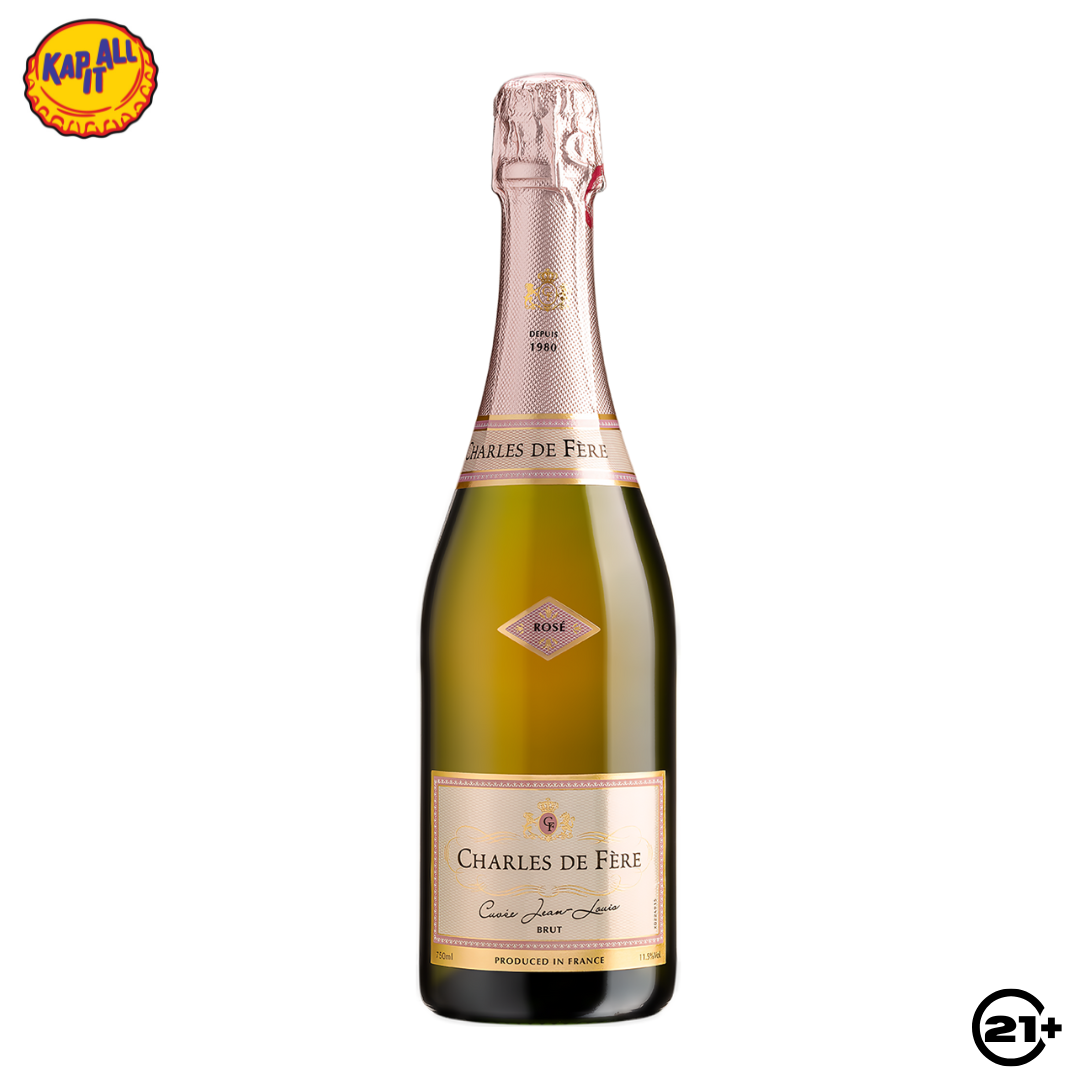 WINE CHARLES DE FERE JEAN LOUIS BRUT ROSE 750ml