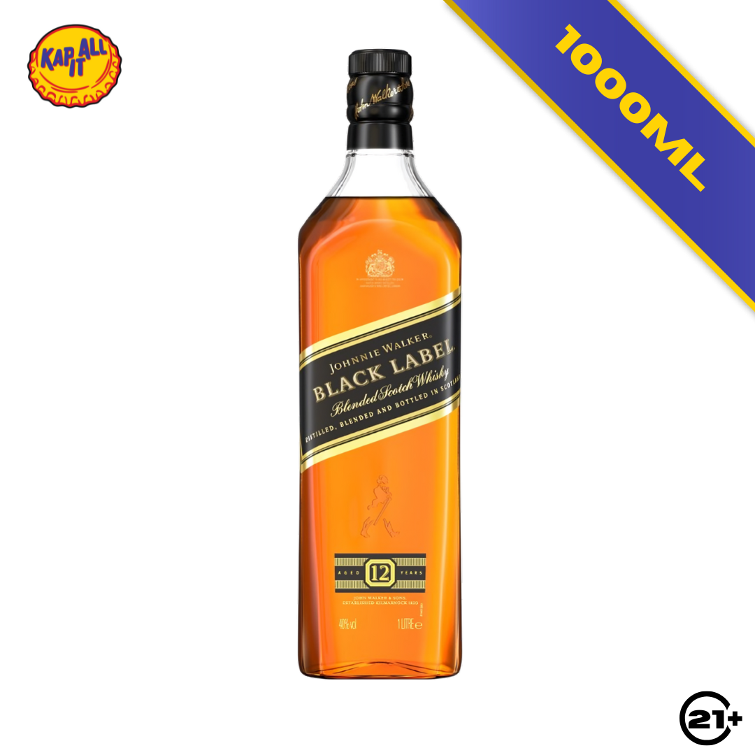 JOHNNIE WALKER BLACK LABEL 1000ml